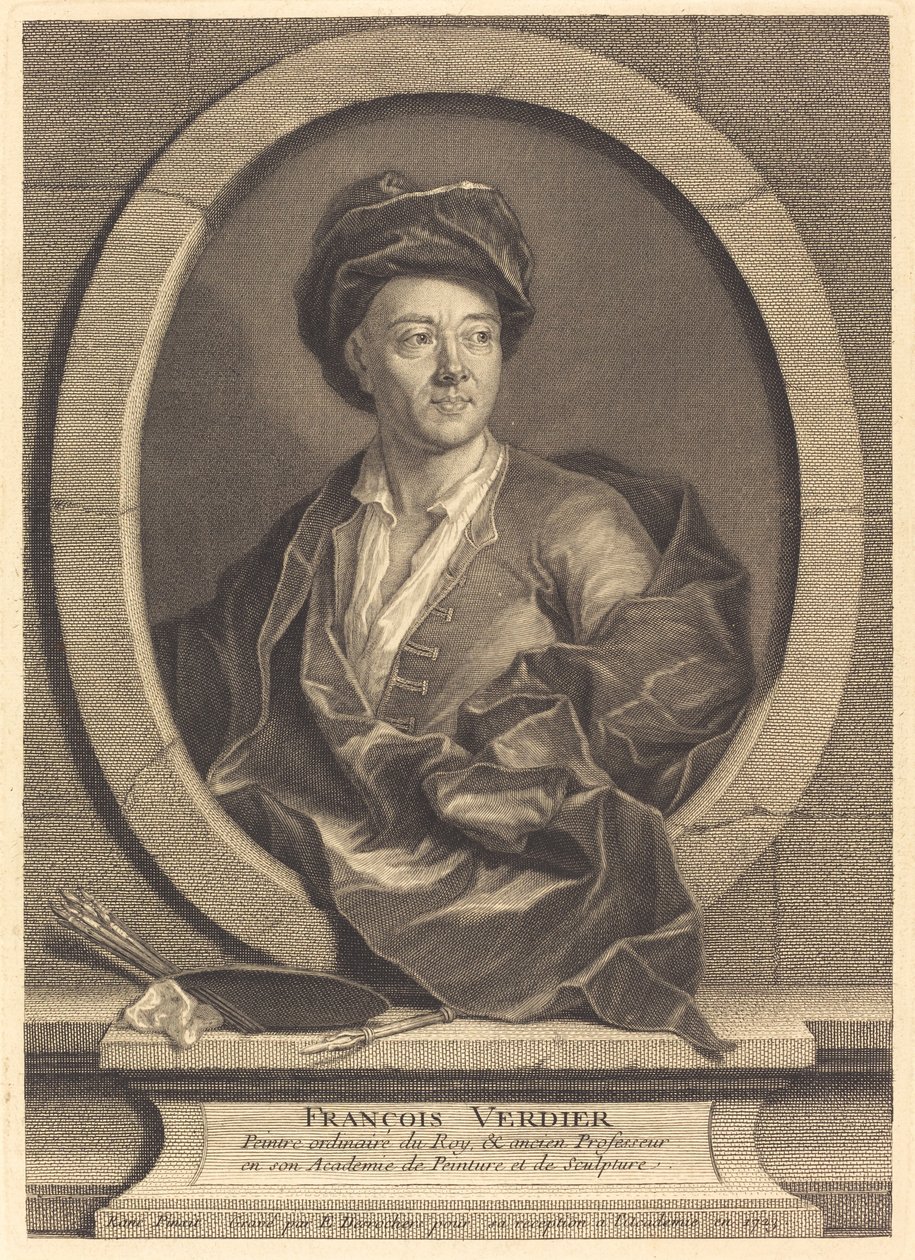 Francois Verdier alkotó: Etienne Desrochers after Jean Ranc