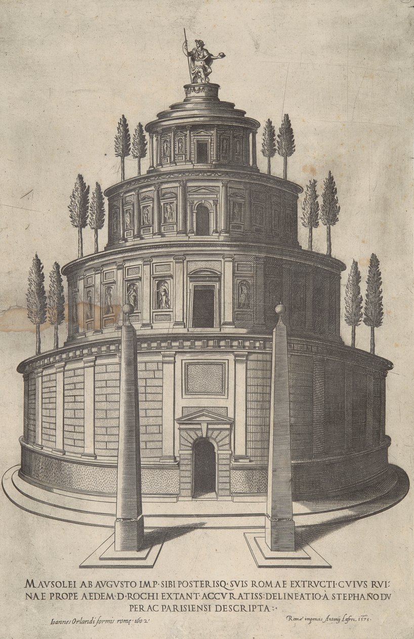 Mausoleums Ab Augusto Imp alkotó: Etienne Duperac