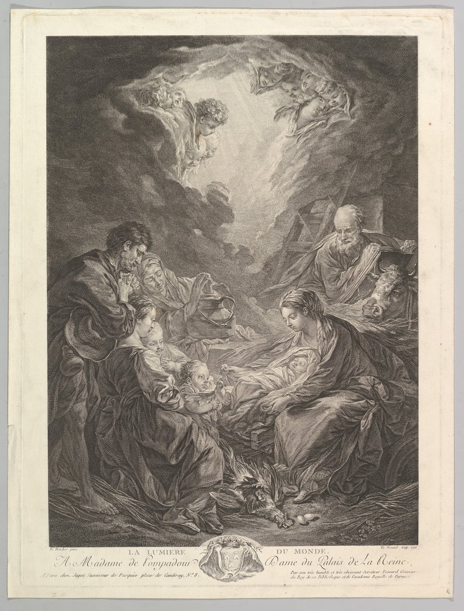 A világ fénye, 1761. alkotó: Etienne Fessard