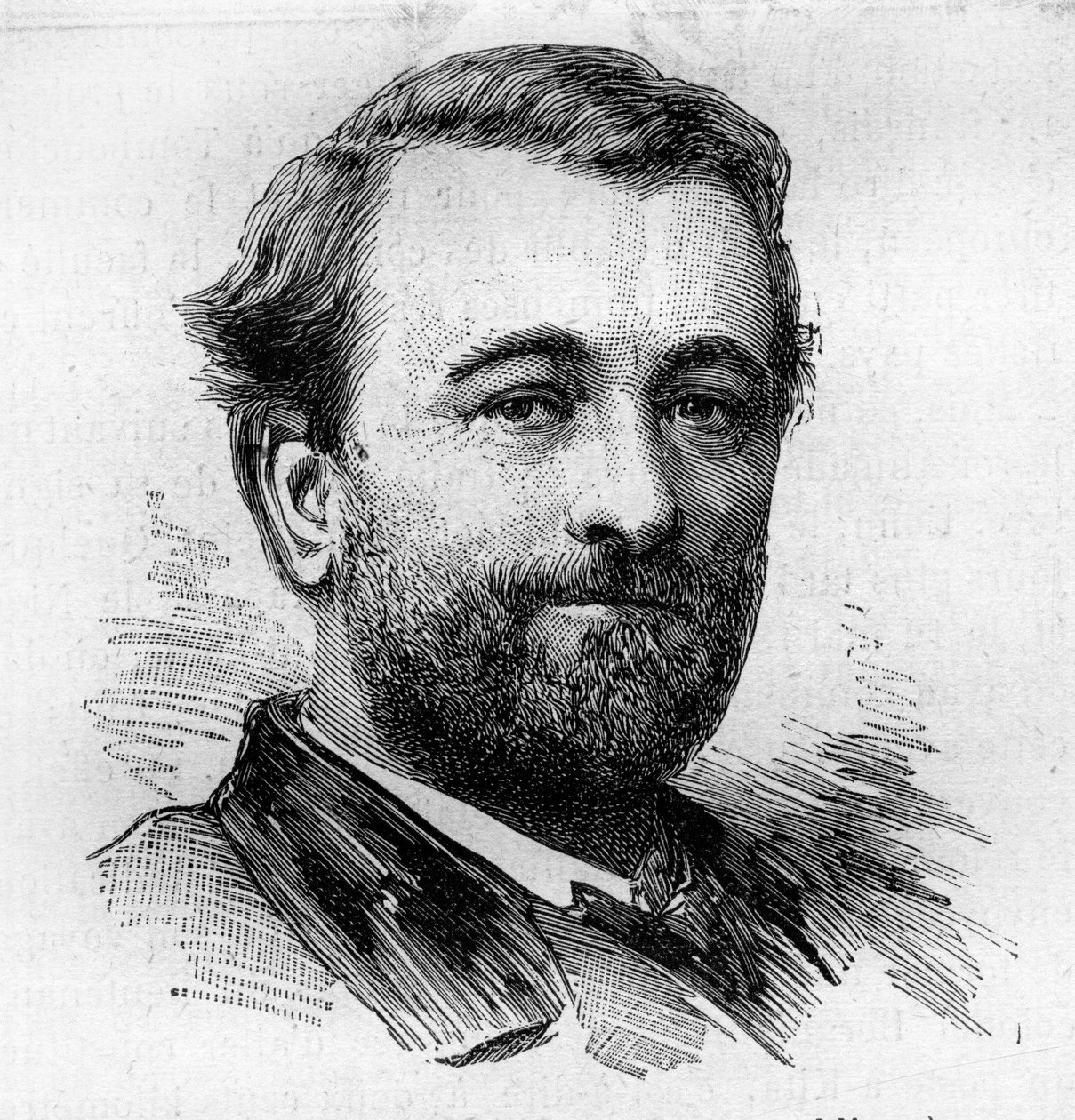 Paul Bert (1833-1886) francia fiziológus és politikus portréja. Bocour metszete a „” Le Monde Illustré”” 1287. számában, november 26. alkotó: Etienne Gabriel Bocourt