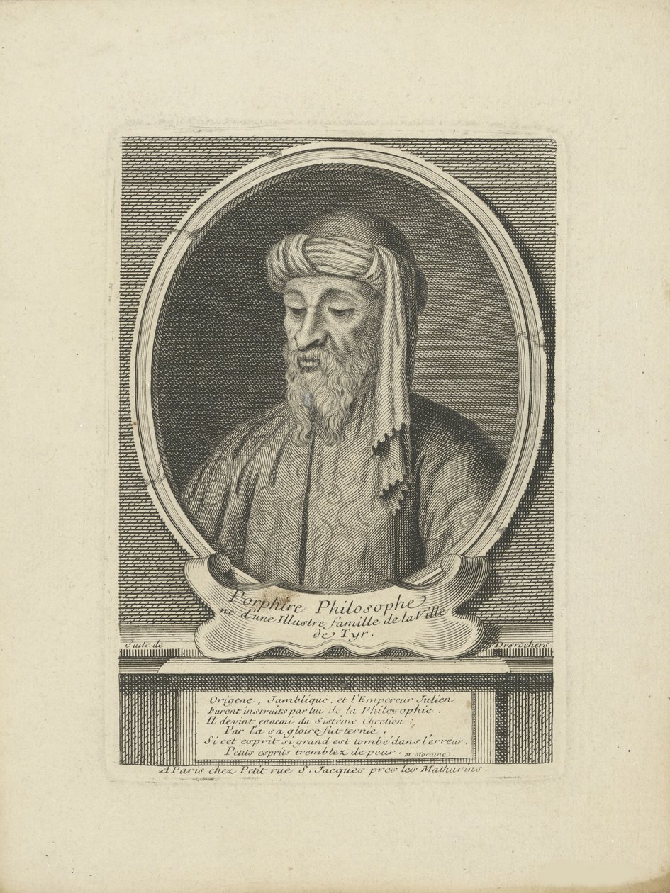 Tyrusi Porfír, 1700. alkotó: Etienne Jehandier Desrochers