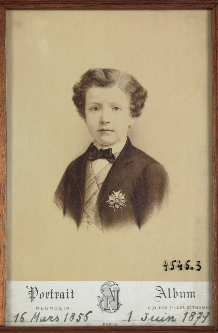 Imperial herceg portréja alkotó: Etienne & Neurdein Louis Antonin (1846 p. 1915) Neurdein