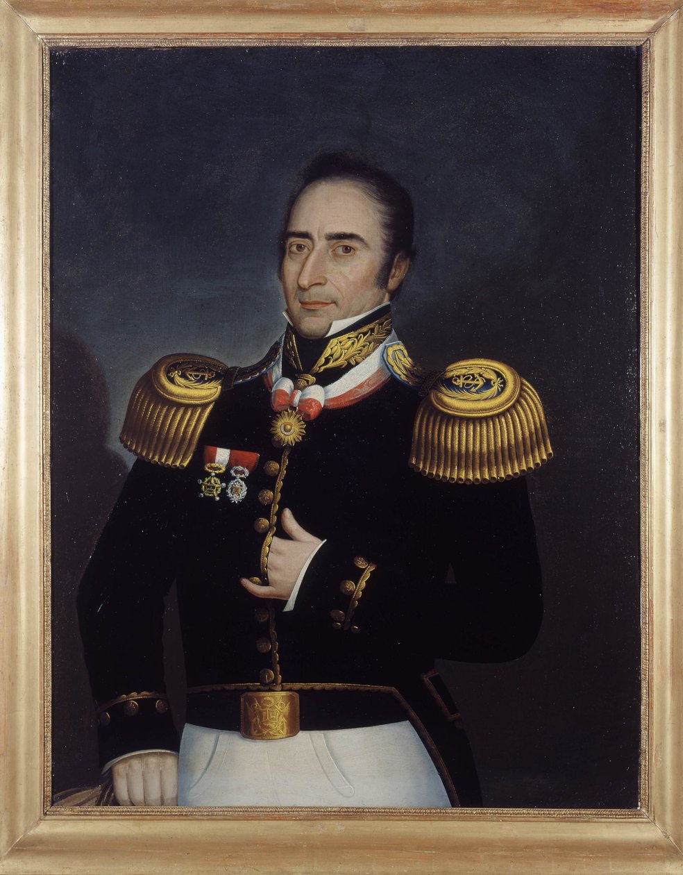 Etienne Prosper Berne-Bellecour (vagy Bernet-Bellecour: 1838-1910) Andre Hipolito (Hyppolite) Bouchard portréja, aki 1810. május 25-én részt vett Bouenos-Ayres forradalmában alkotó: Etienne Prosper Berne Bellecour