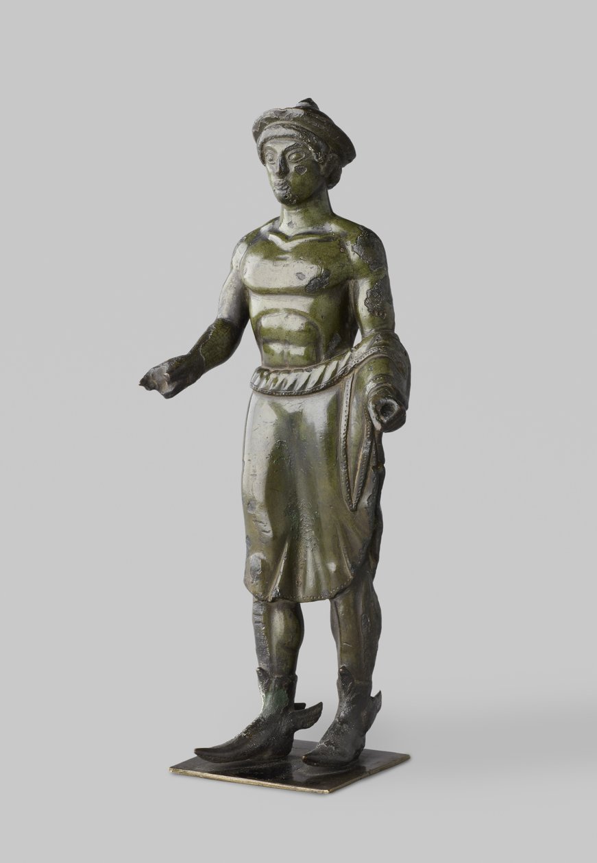Etruszk bronzszobor Turms (Hermész) (rézötvözet) alkotó: Etruscan