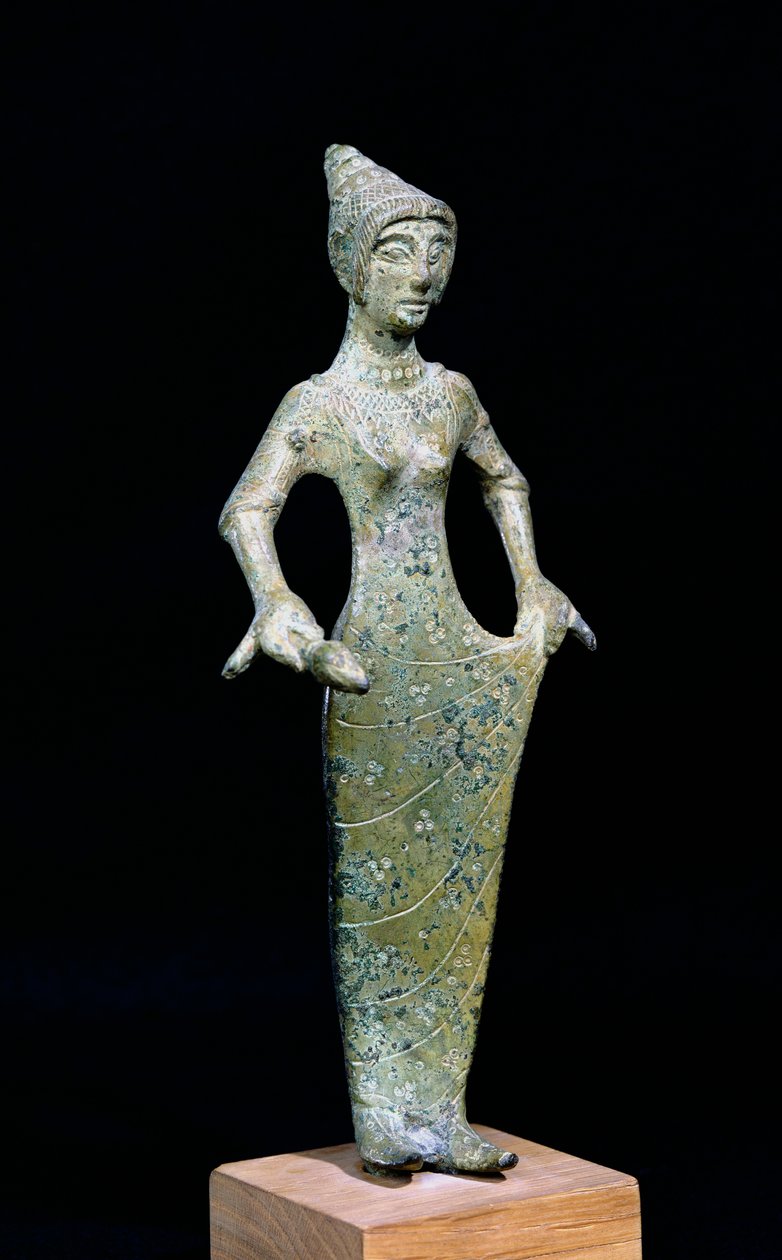 Női alak, valószínűleg Aphrodité (bronz) alkotó: Etruscan