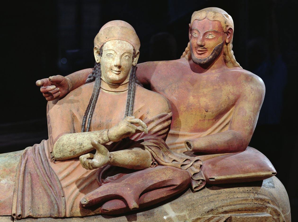 A házastársak szarkofágja, Cerveteriből alkotó: Etruscan