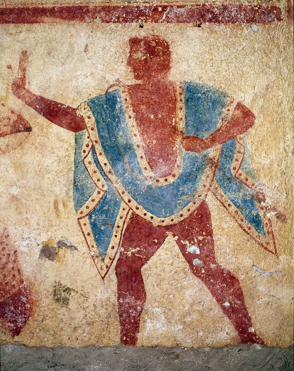 Egy táncos (egy freskó részlete, Kr.e. V. század) alkotó: Etruscan