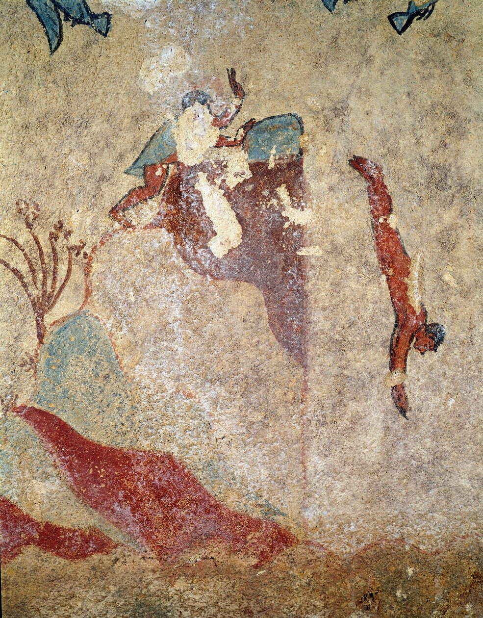 Egy búvár. (Freskó részlete, ie 520-510) alkotó: Etruscan