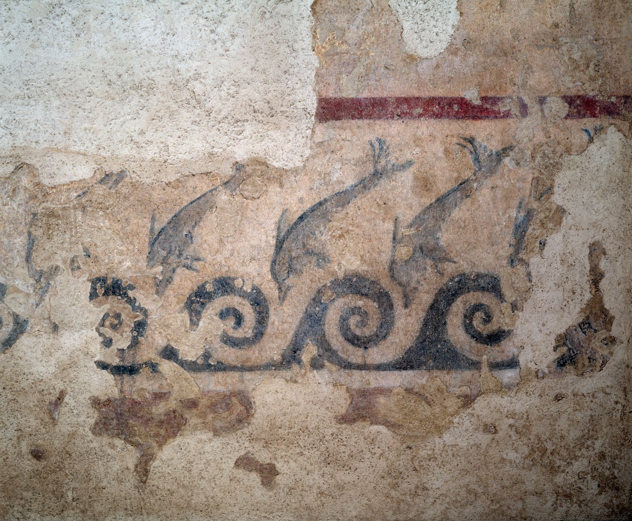 Kr.e. 2. századi Bruschi sírból származó freskó részlete alkotó: Etruscan