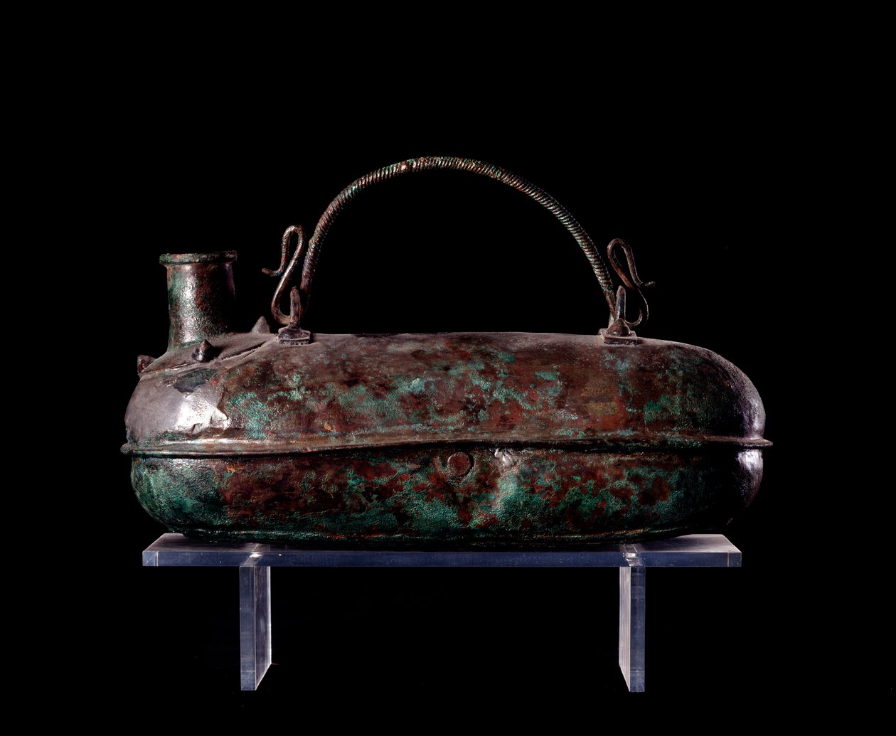 Etruszk civilizáció: bronz aszkók a bronz Char sírjából Vulciban, ie 680-670 alkotó: Etruscan