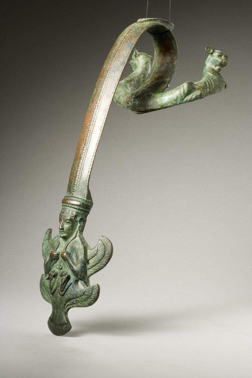 Fogantyú, ie 5. század eleje (bronz) (lásd még: 270393) alkotó: Etruscan