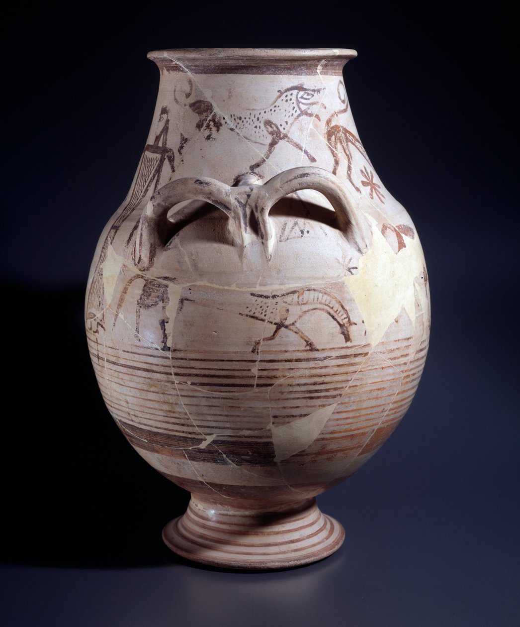 Terrakotta kráter, ie 680-660 alkotó: Etruscan