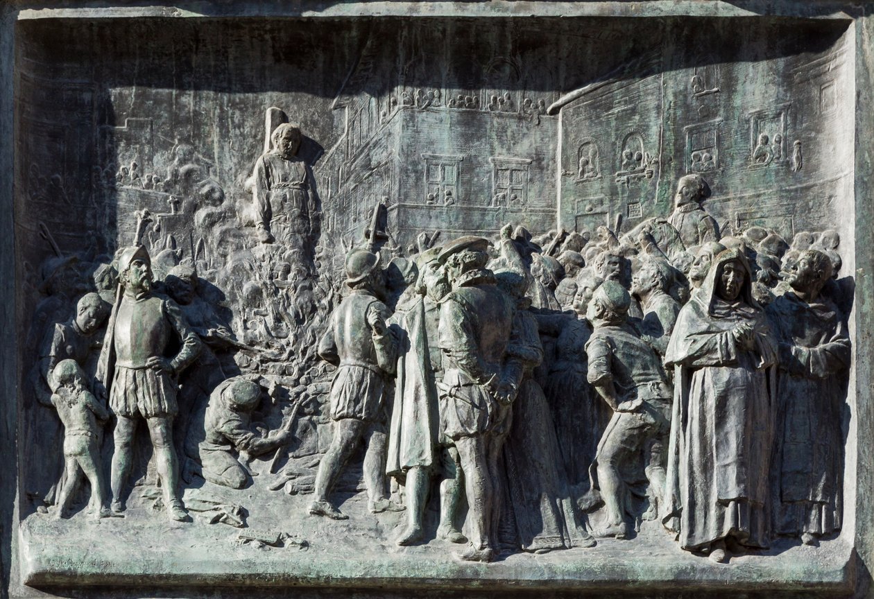Giordano Bruno máglyán égett, Campo de