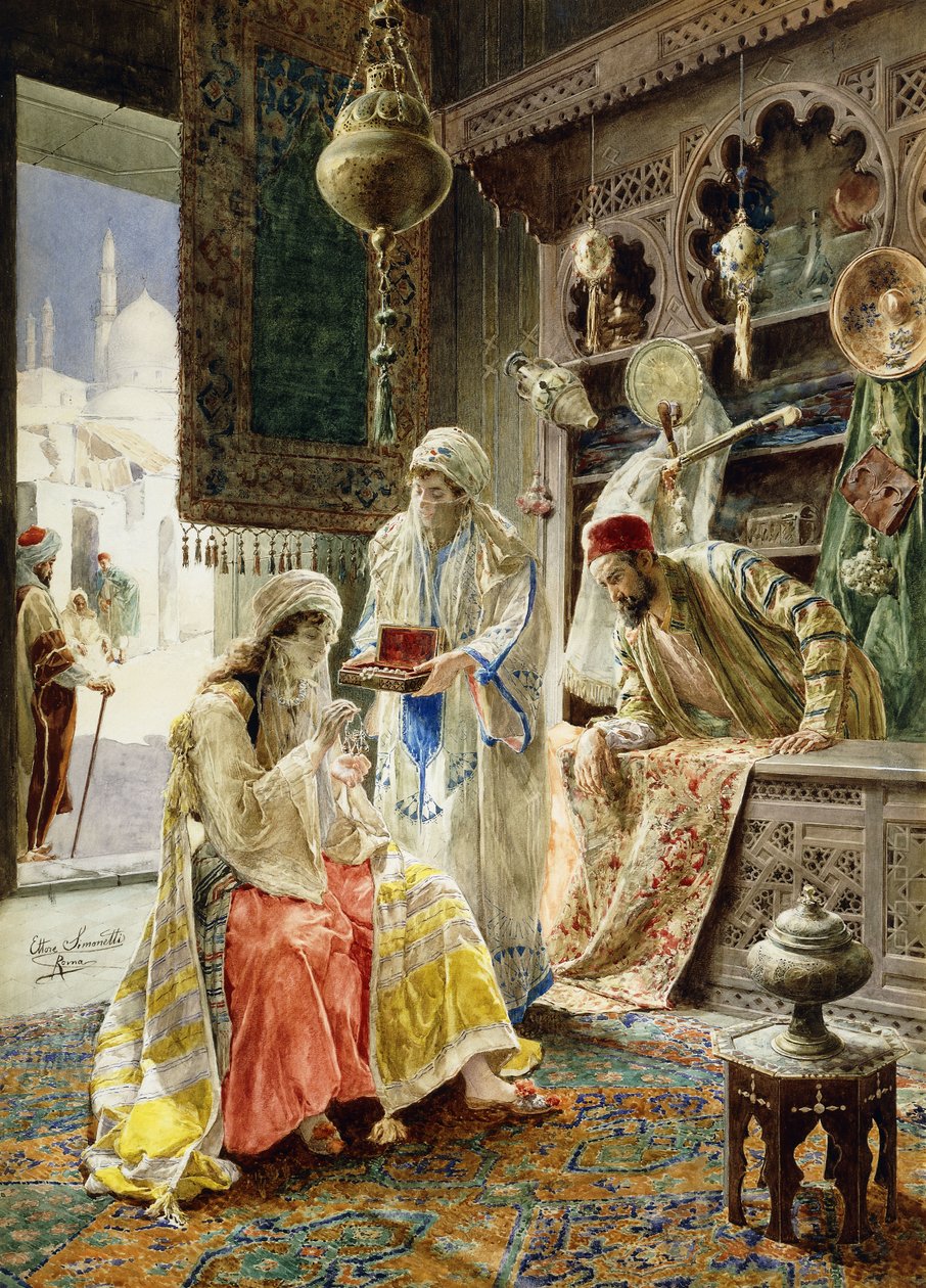 Az ékszerdoboz, alkotó: Ettore Simonetti