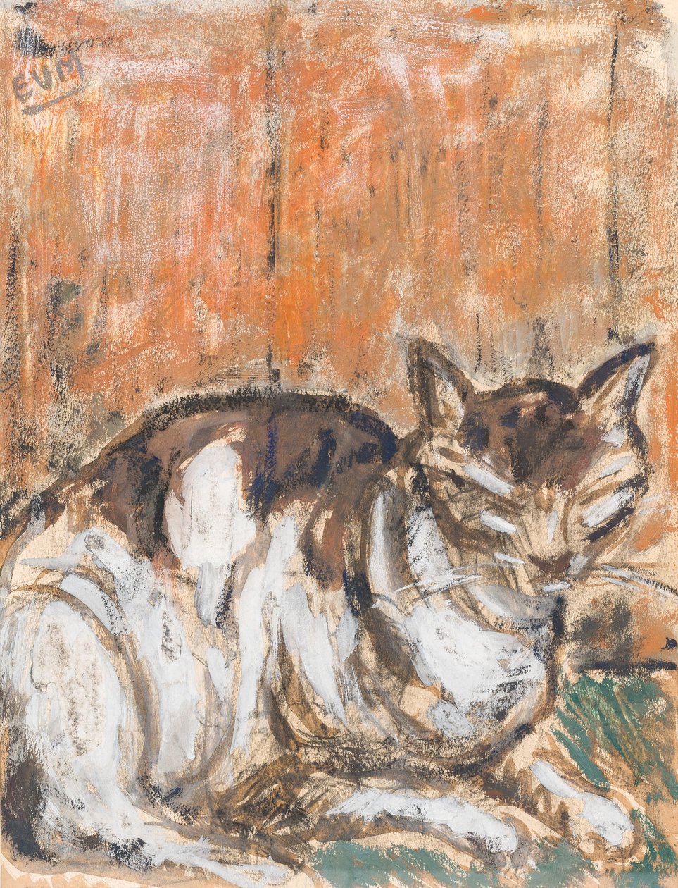Katze alkotó: Eugeen van Mieghem