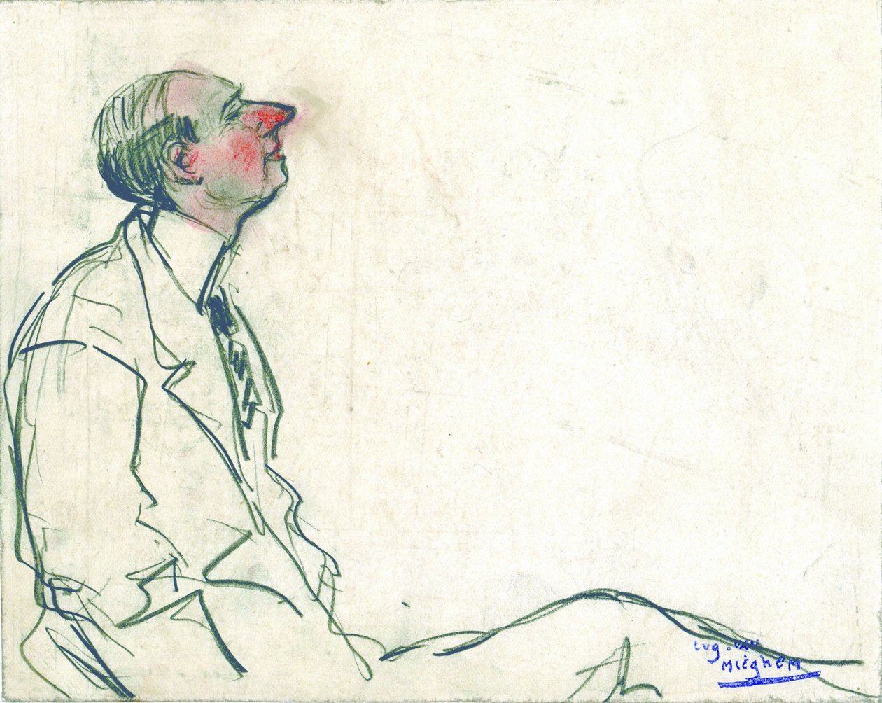 Ernest Van den Bosch alkotó: Eugeen van Mieghem