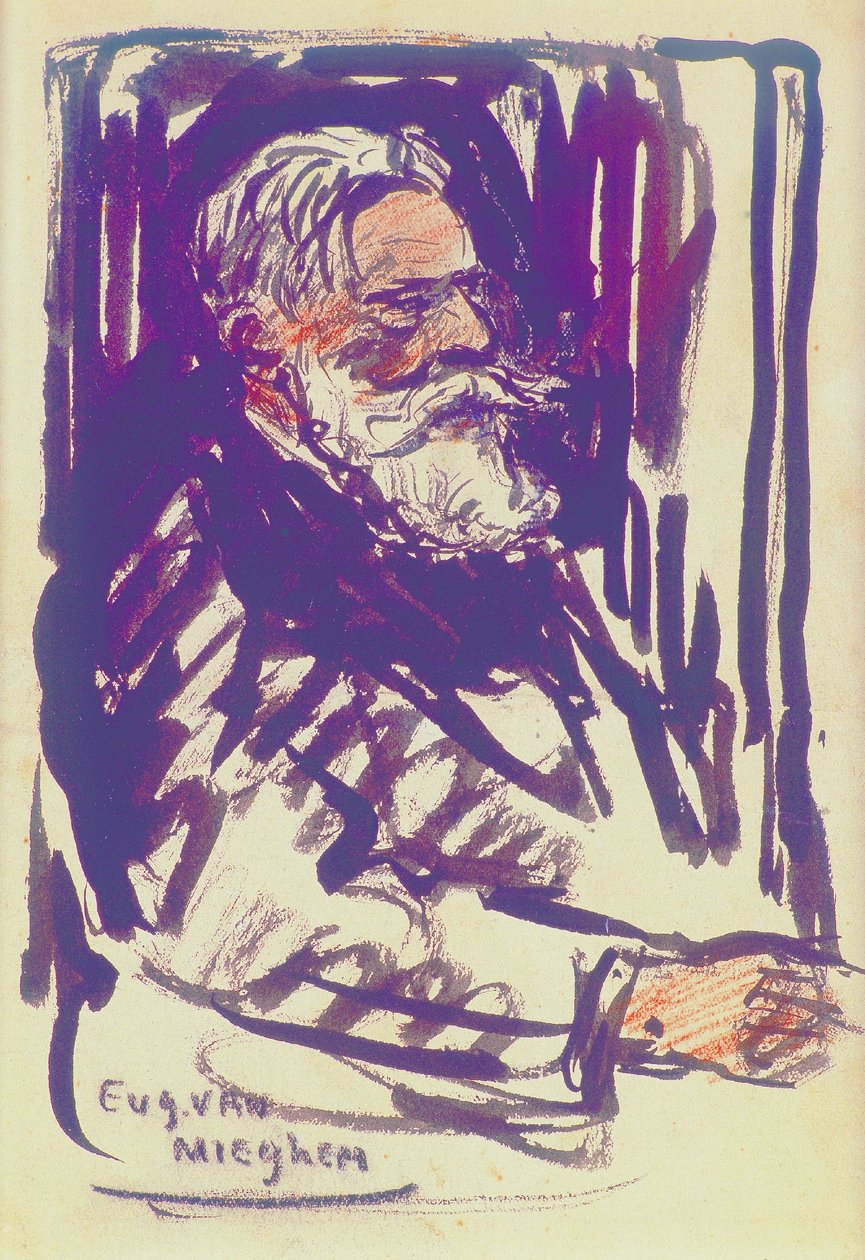 James Ensor festő alkotó: Eugeen van Mieghem