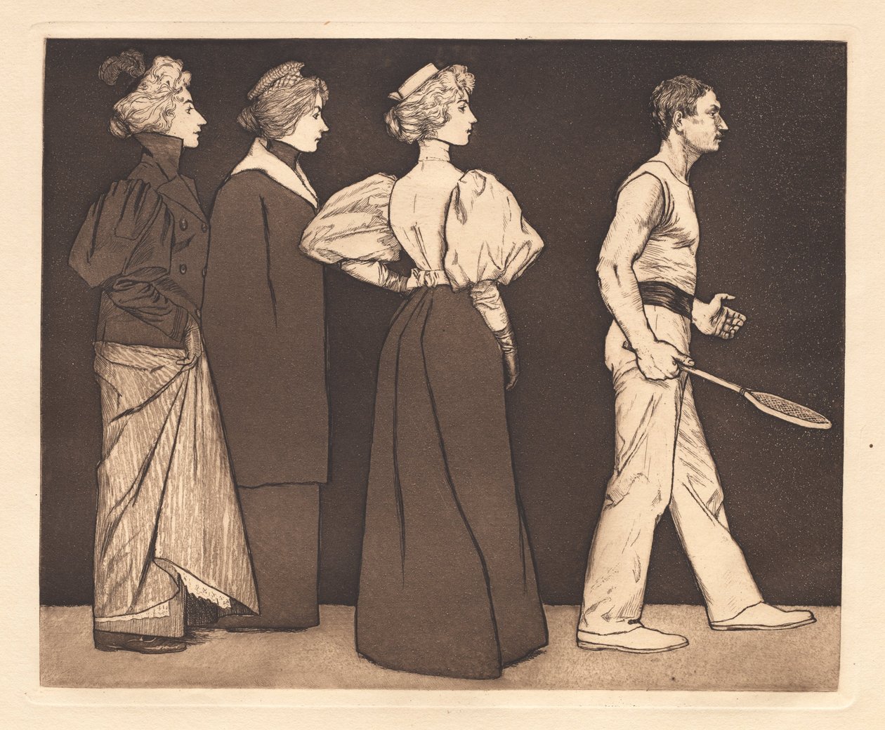 A teniszező alkotó: Eugen Kirchner
