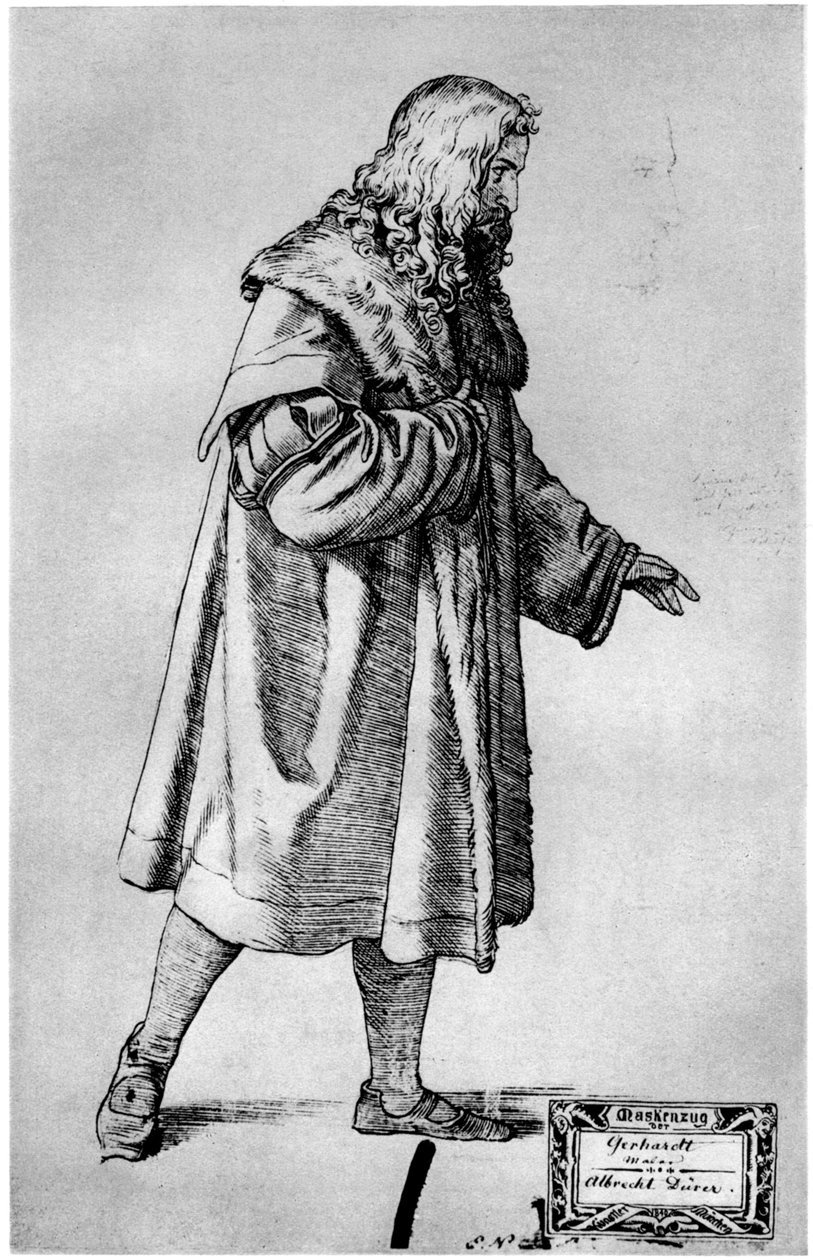 Albrecht Durer, 1840, 1936 alkotó: Eugen Napoleon Neureuther