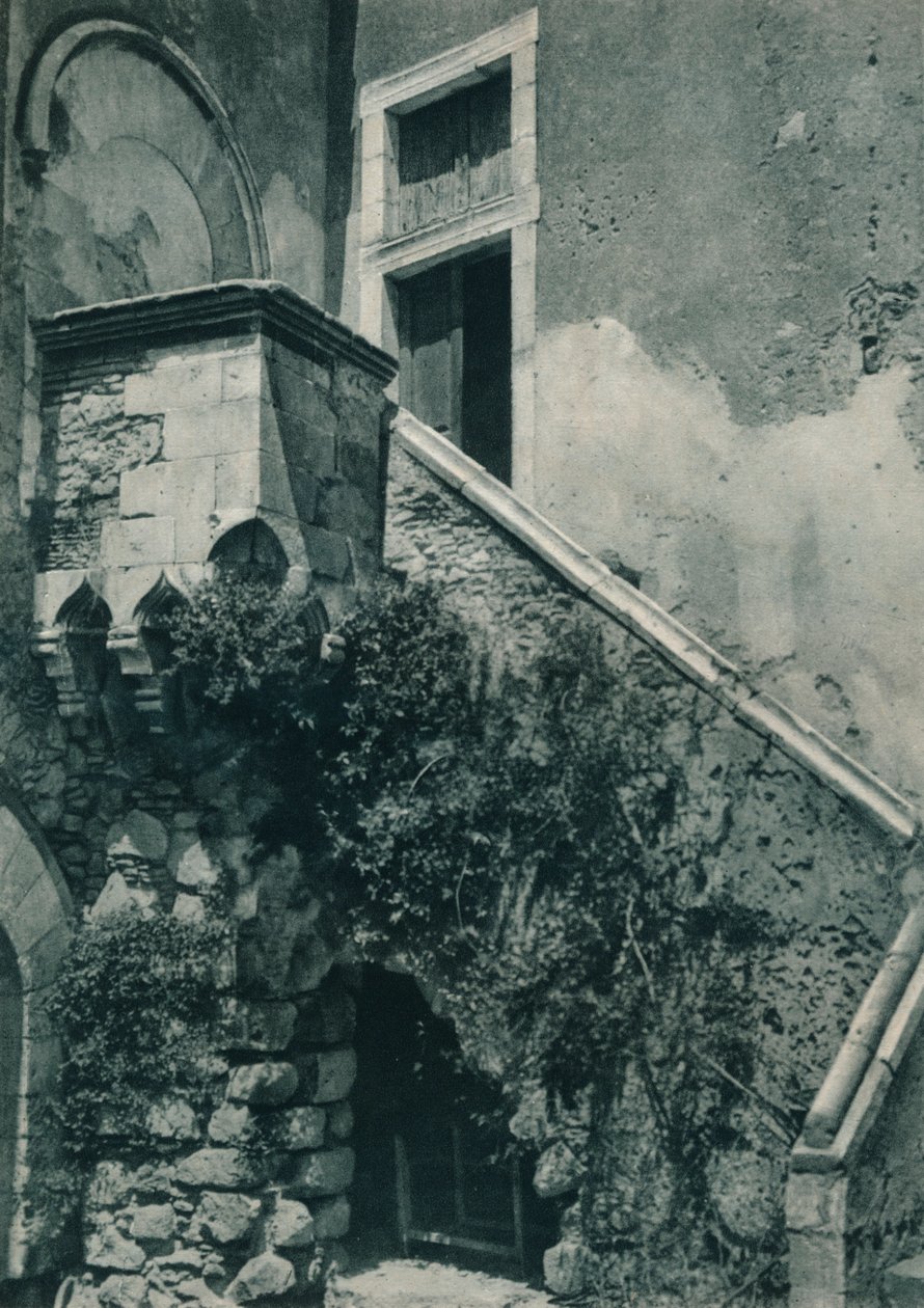 Taormina csendes sarka, Szicília, Olaszország, 1927 alkotó: Eugen Poppel