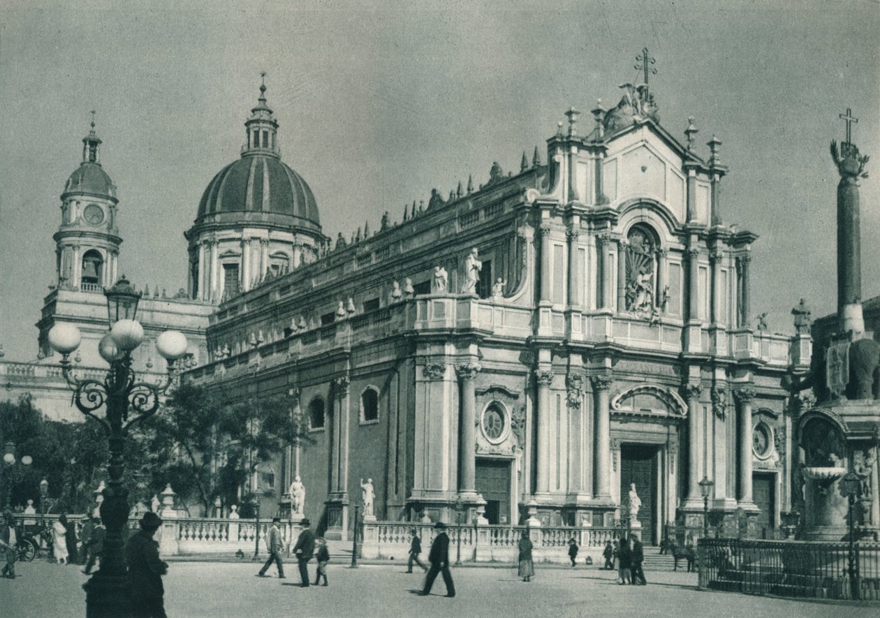 Catania székesegyház, Szicília, Olaszország, 1927 alkotó: Eugen Poppel