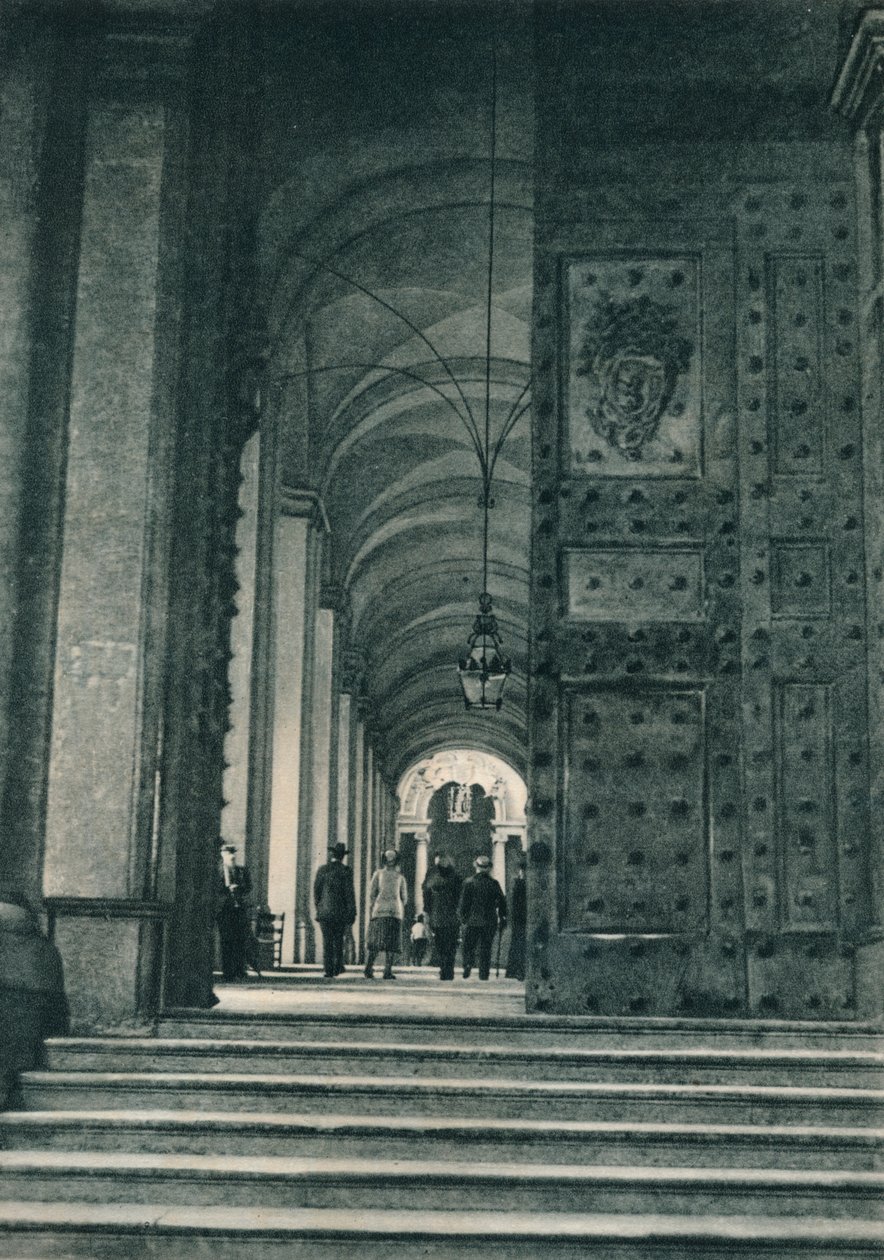 A Vatikán bejárata a Szent Péter tér felől, Róma, Olaszország, 1927 alkotó: Eugen Poppel