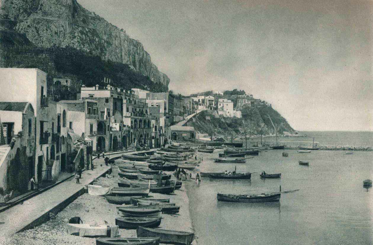 Marina Grande, Capri, Olaszország, 1927 alkotó: Eugen Poppel