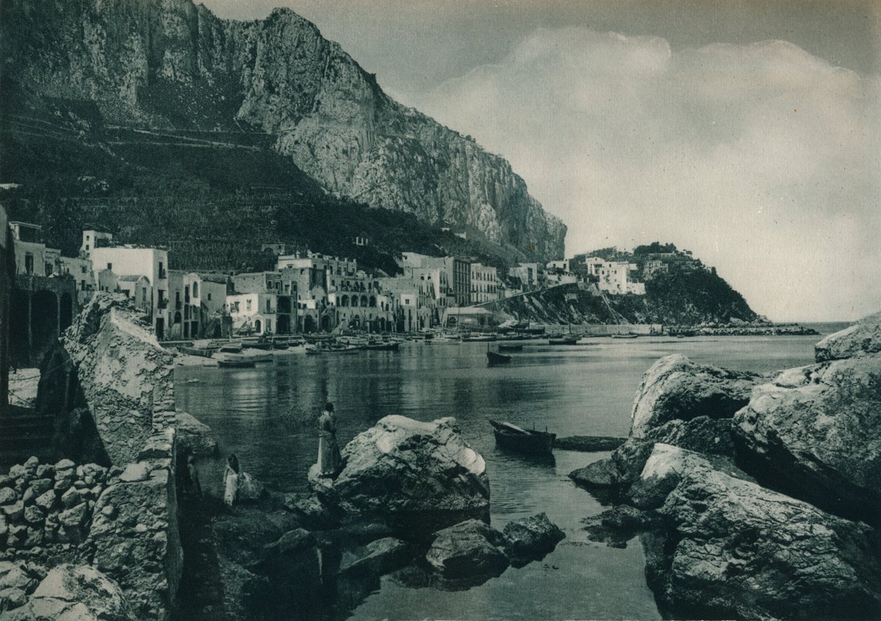 Marina Grande, Capri, Olaszország, 1927 alkotó: Eugen Poppel
