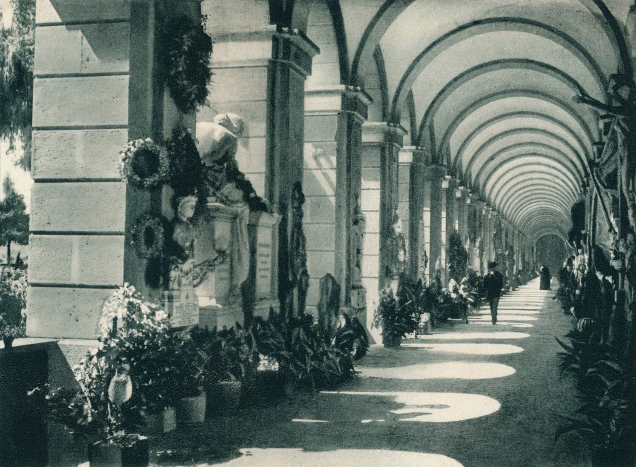 Staglieno monumentális temetője, Genova, Olaszország, 1927 alkotó: Eugen Poppel