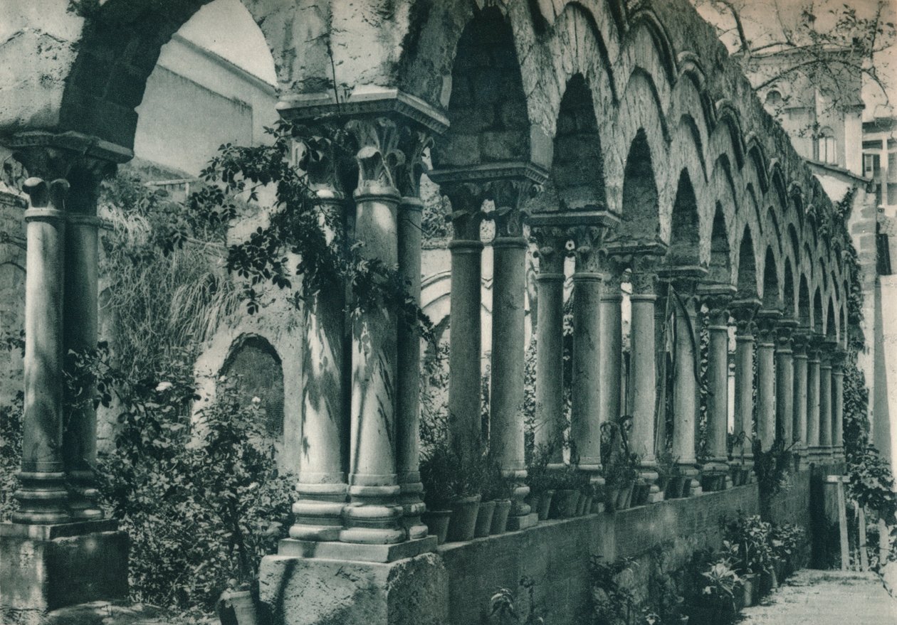 Egy kis kápolna romjai, Palermo, Szicília, Olaszország, 1927 alkotó: Eugen Poppel
