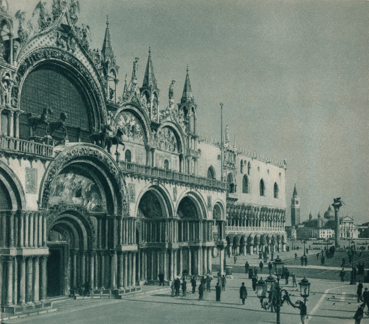 Szent Márk-bazilika, Velence, Olaszország, 1927 alkotó: Eugen Poppel
