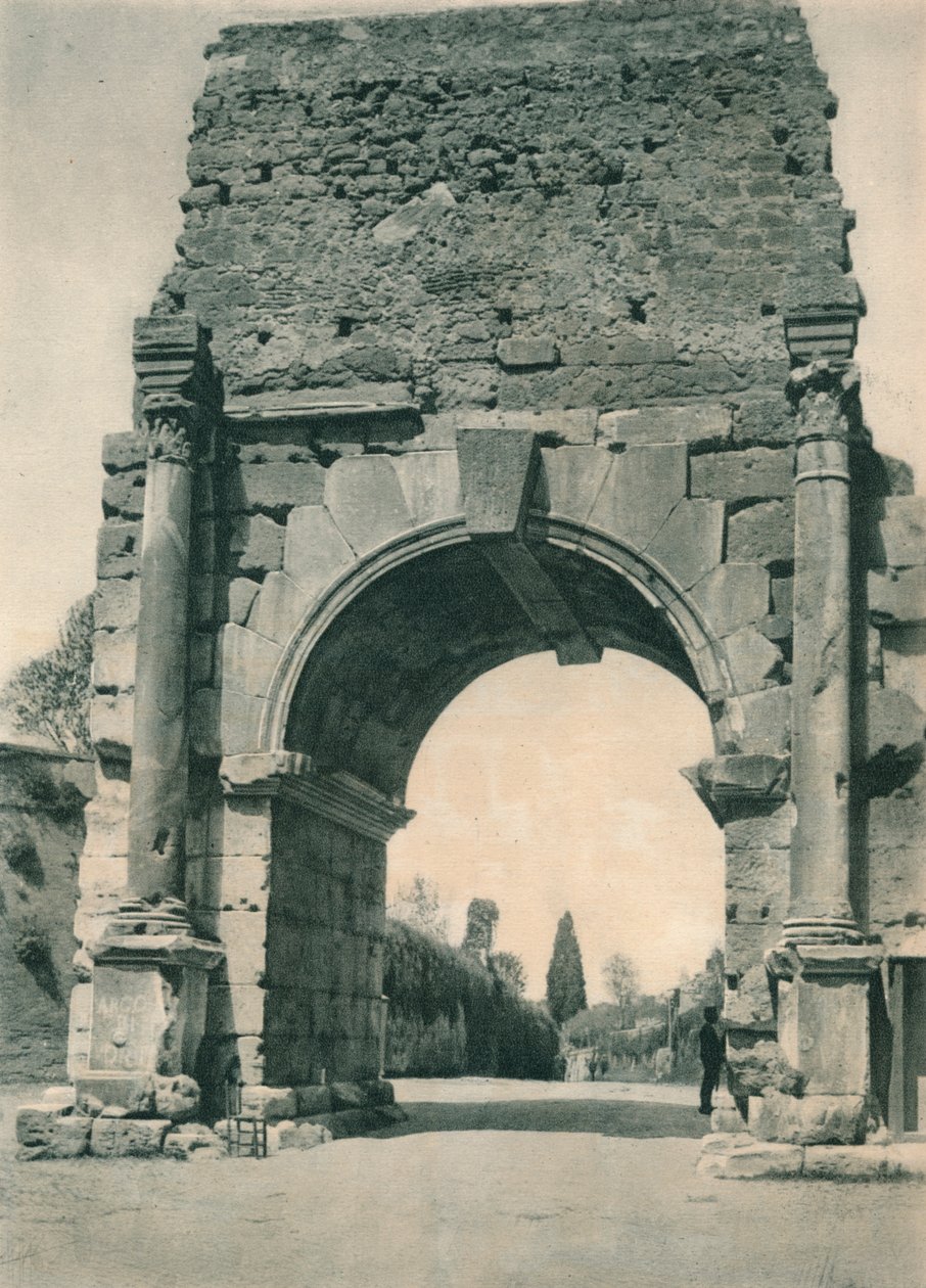 Drusus íve, Róma, 1926, 1927 alkotó: Eugen Poppel