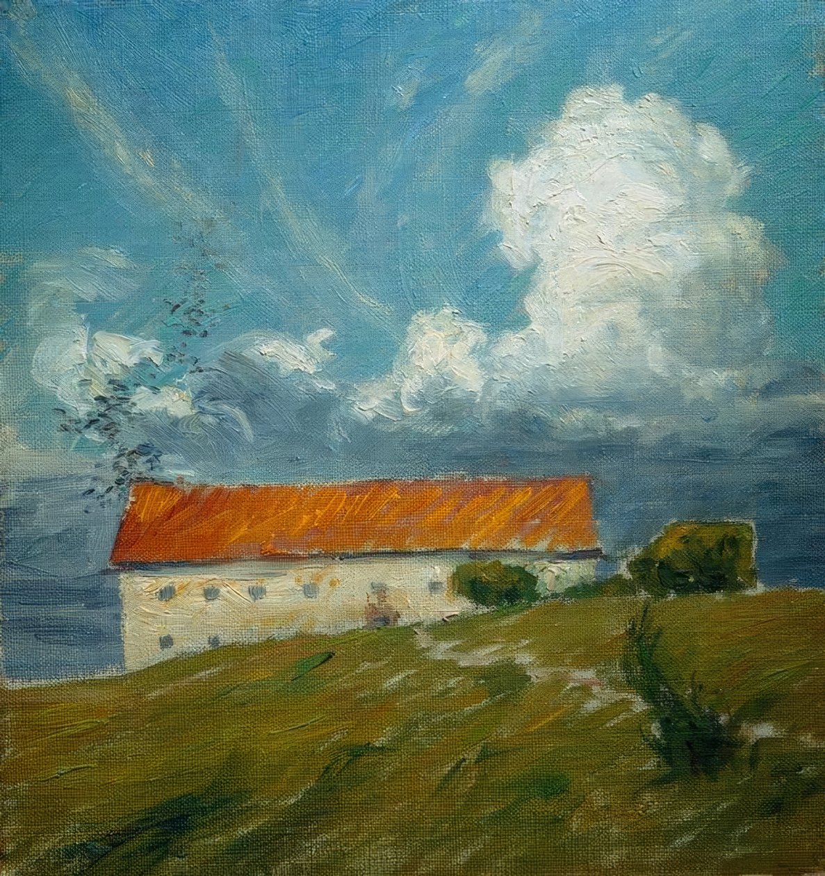 A régi kastély, Sketch alkotó: Eugen Prinz von Schweden
