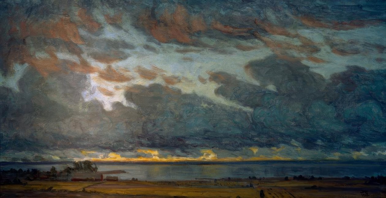 Vadászat felhők alkotó: Eugen Prinz von Schweden