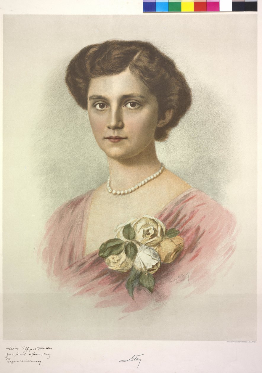 Zita osztrák császárné alkotó: Eugen Willoner