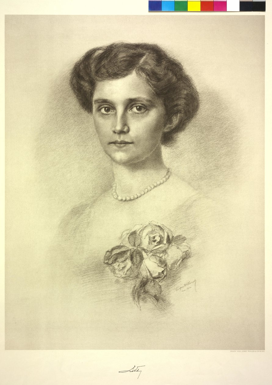 Zita osztrák császárné alkotó: Eugen Willoner