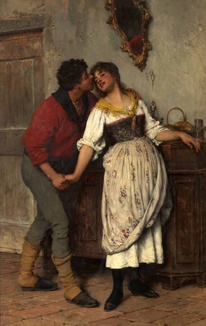 Elfogadva, 1887 alkotó: Eugen von Blaas