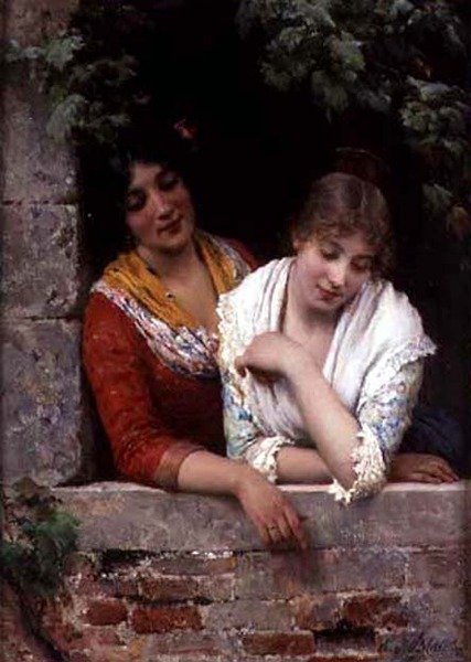 Daydreams alkotó: Eugen von Blaas