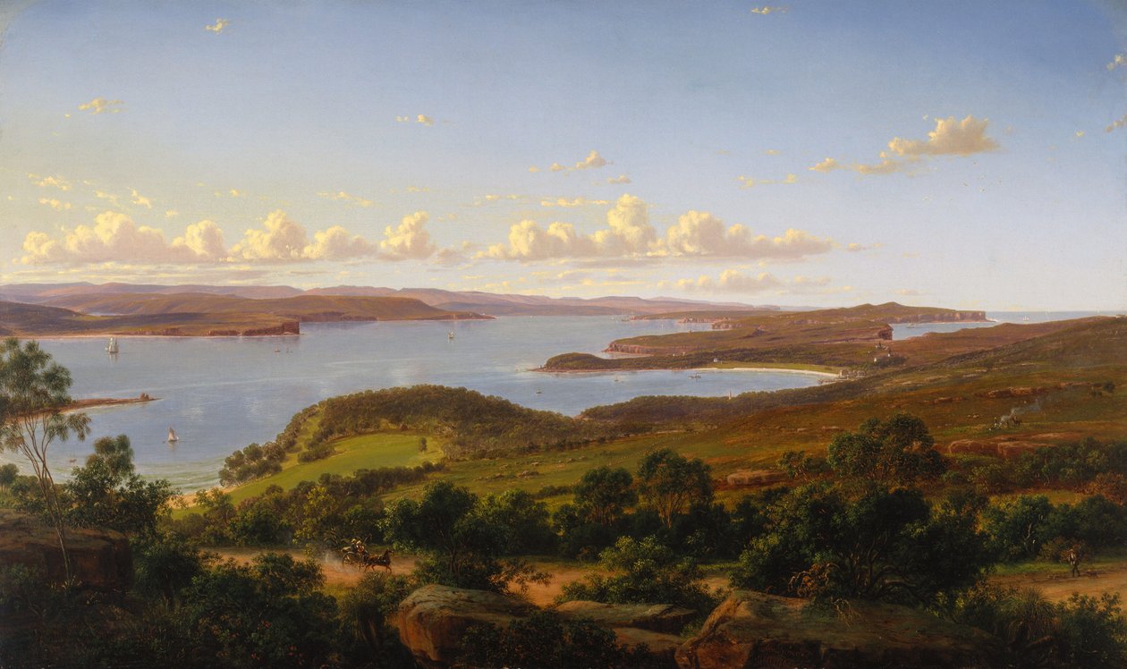 Sydney Heads alkotó: Eugene von Guérard