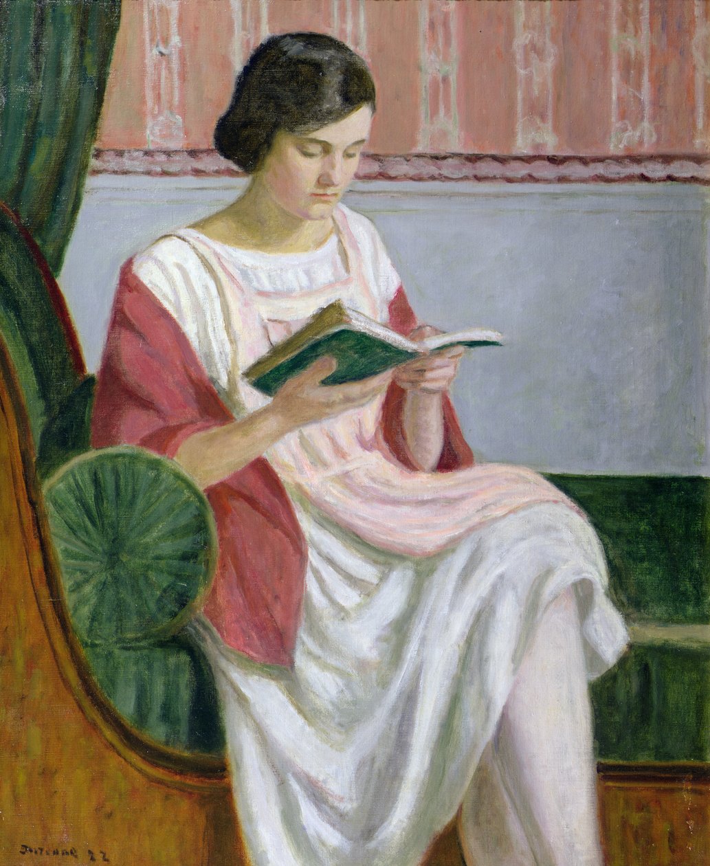 Therese Reading, 1922 alkotó: Eugene Antoine Durenne