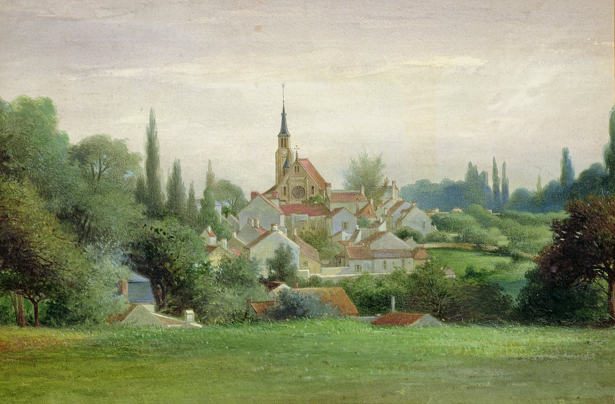 Verriere-le-Buisson, 1880 körül alkotó: Eugene Bourrelier