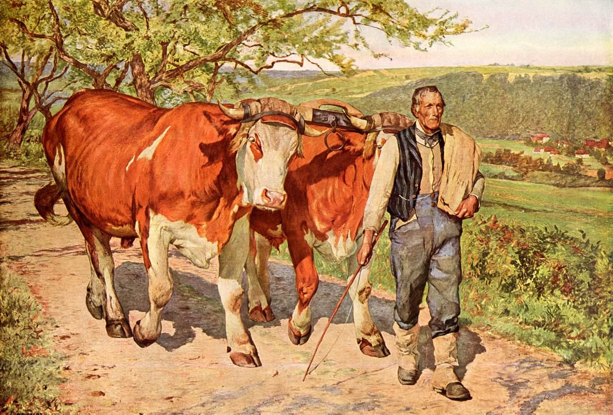 A gazda alkotó: Eugene Burnand