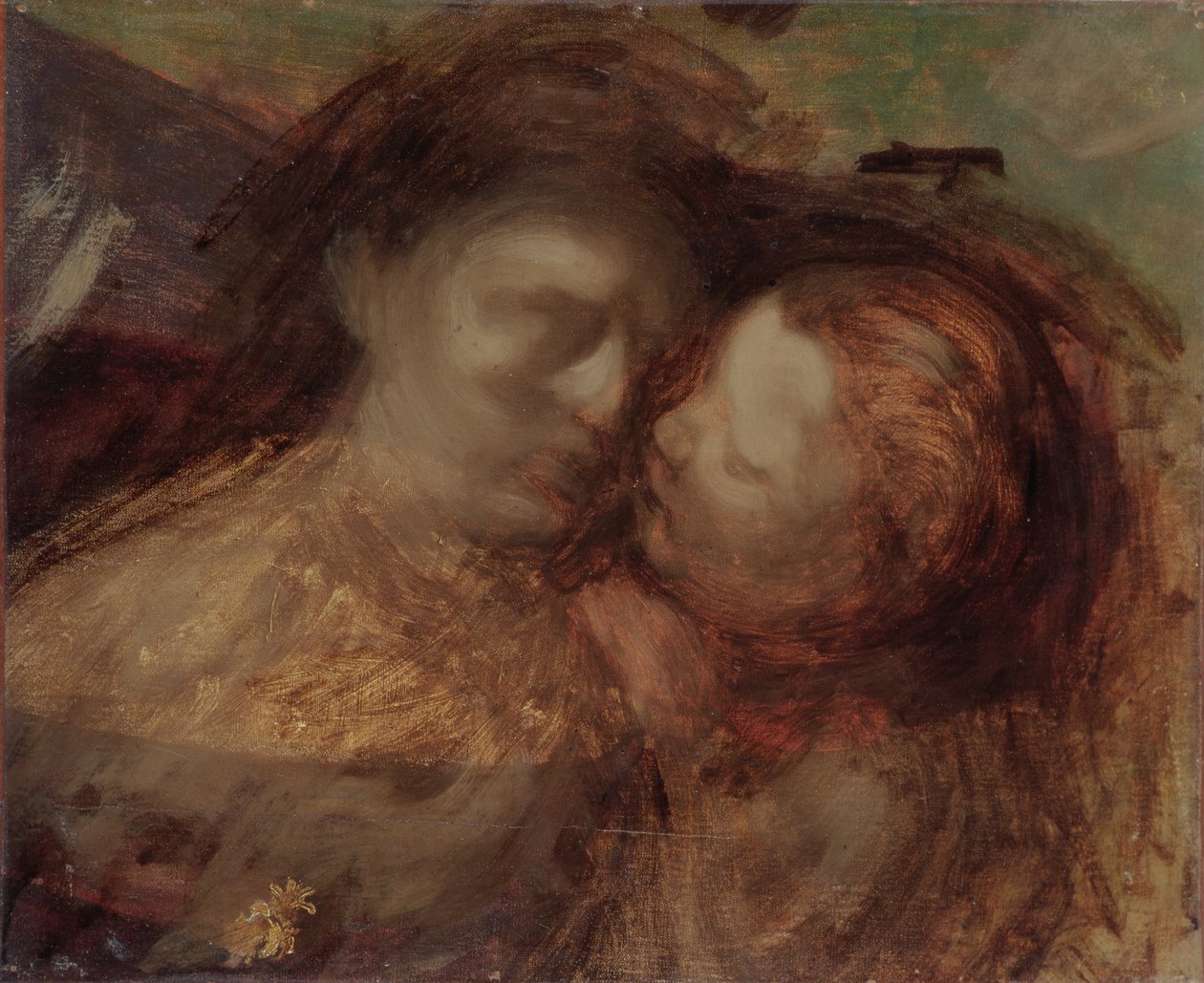 Anya és gyermeke, 1890-es évek vége alkotó: Eugène Carrière