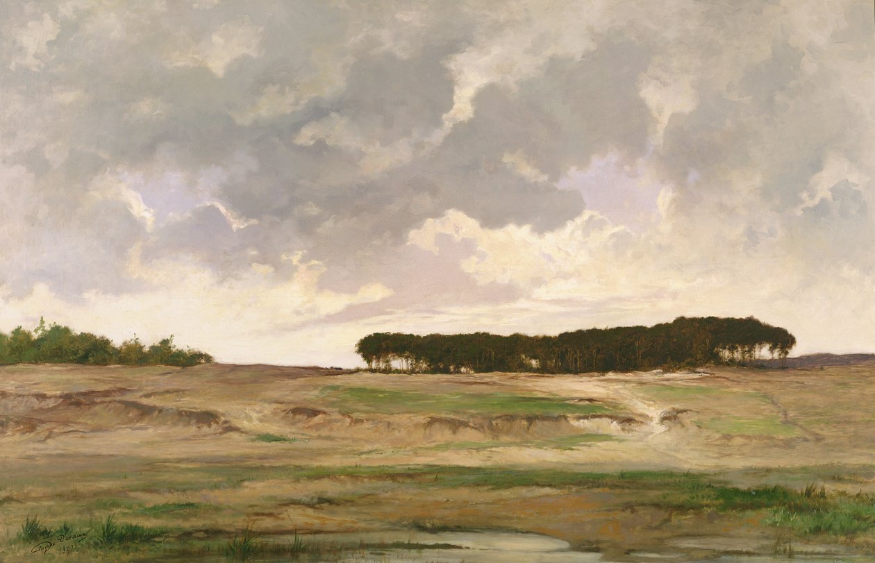 Táj, 1897 alkotó: Eugene Devaux