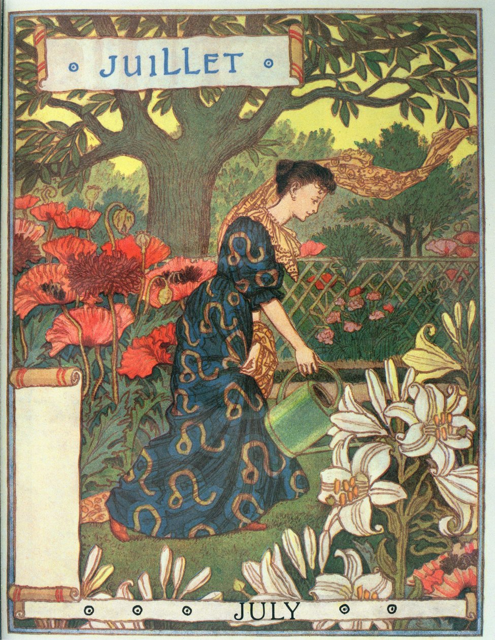 július alkotó: Eugene Grasset