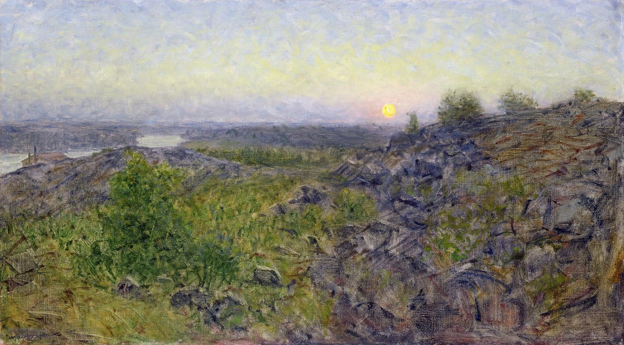 Este Tantobergenben, 1893 alkotó: Eugène Jansson