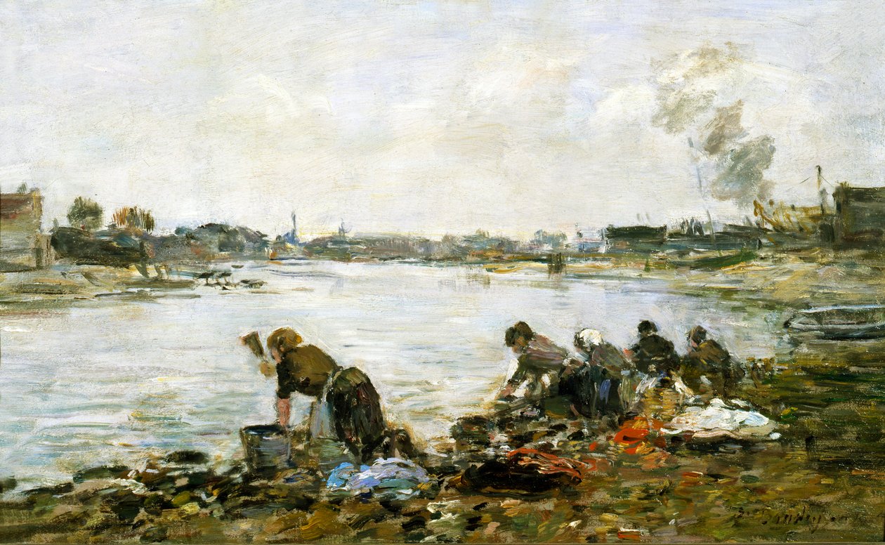 A mosónők alkotó: Eugene Louis Boudin