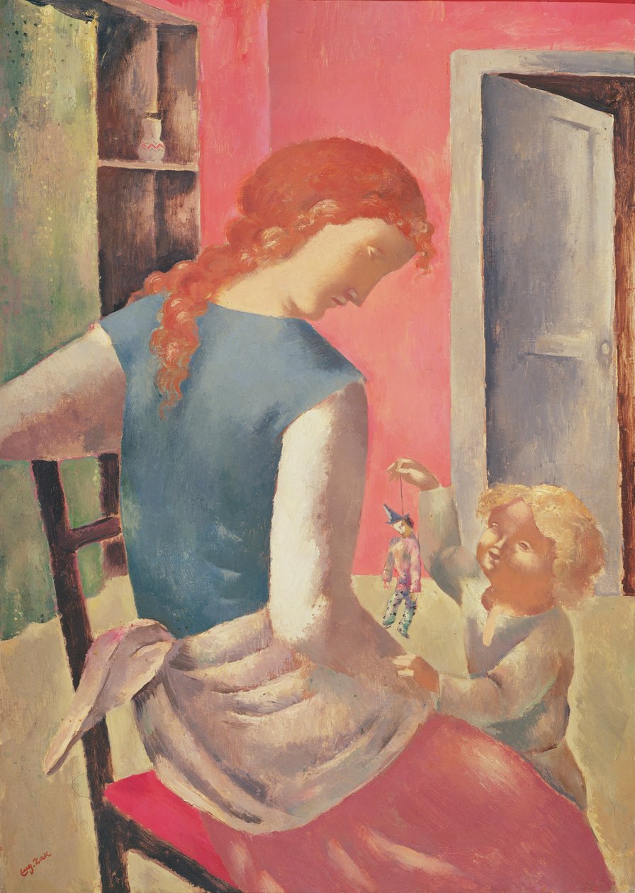 Anya és gyermeke alkotó: Eugeniusz Zak