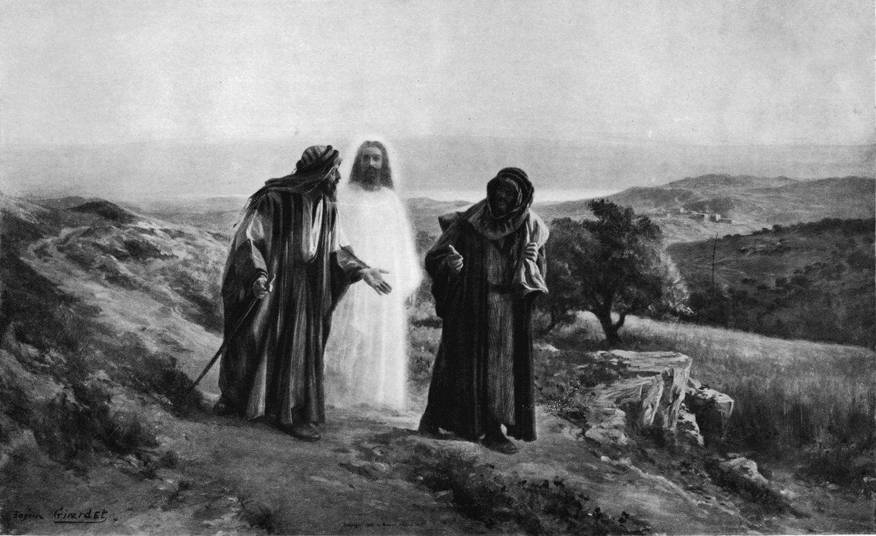 Tanítványok Emmausban, 1905, 1912 alkotó: Eugene Alexis Girardet