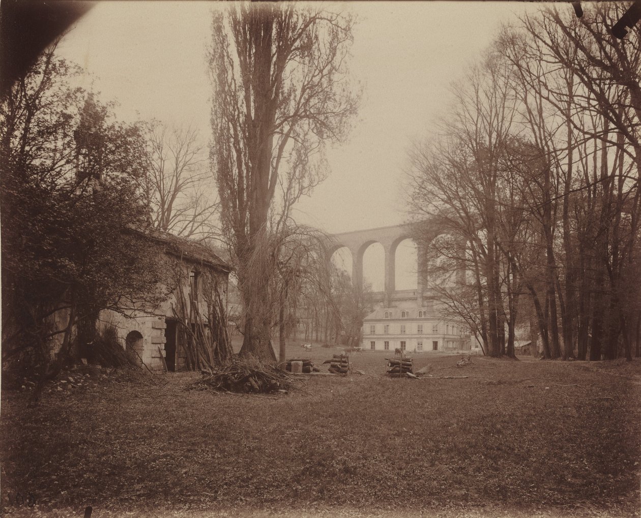 Arcueil-Cachan, Madame de Provigny parkja alkotó: Eugène Atget